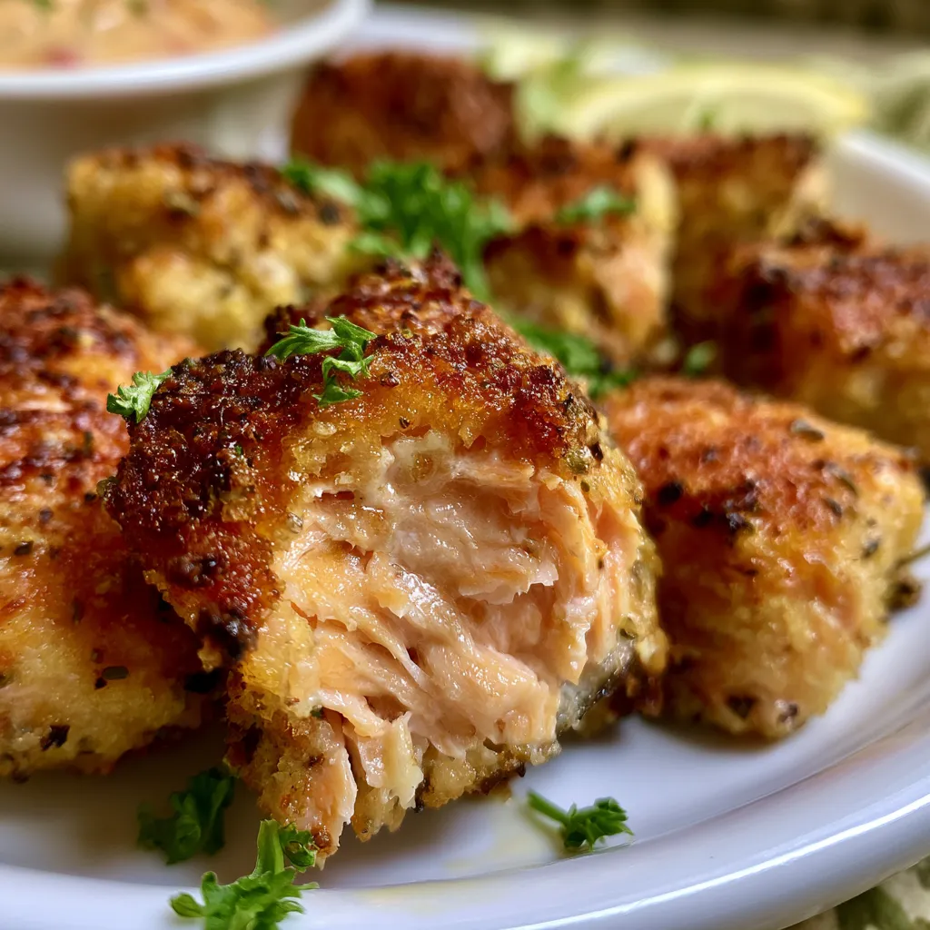 Air Fryer Salmon Bites