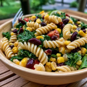 Black Bean and Corn Pasta Salad