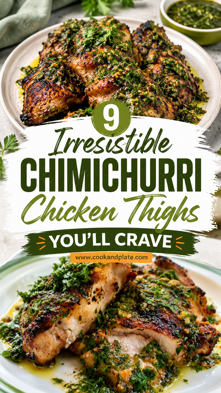 Chimichurri Chicken Thighs