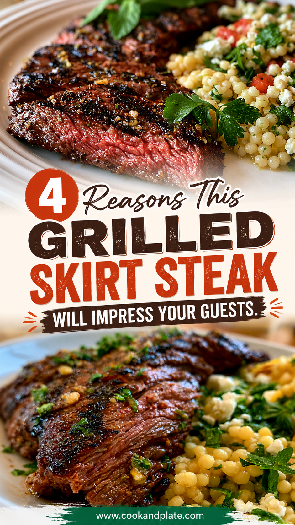 Grilled Skirt Steak with Marinade