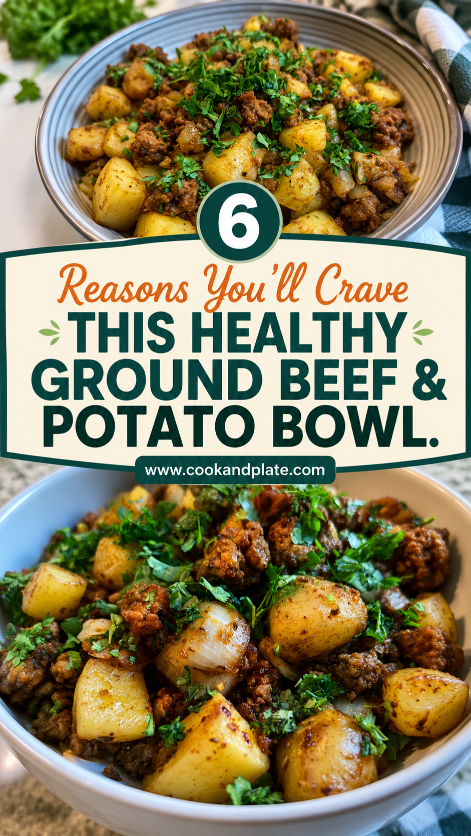 Ground Beef & Potato Bowl
