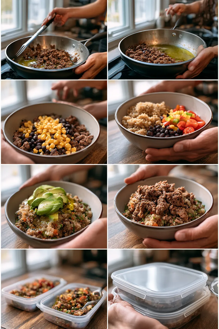 High Protein Beef Bowl