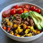 High Protein Beef Bowl
