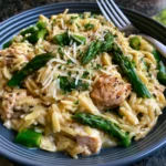 High Protein Chicken Orzo