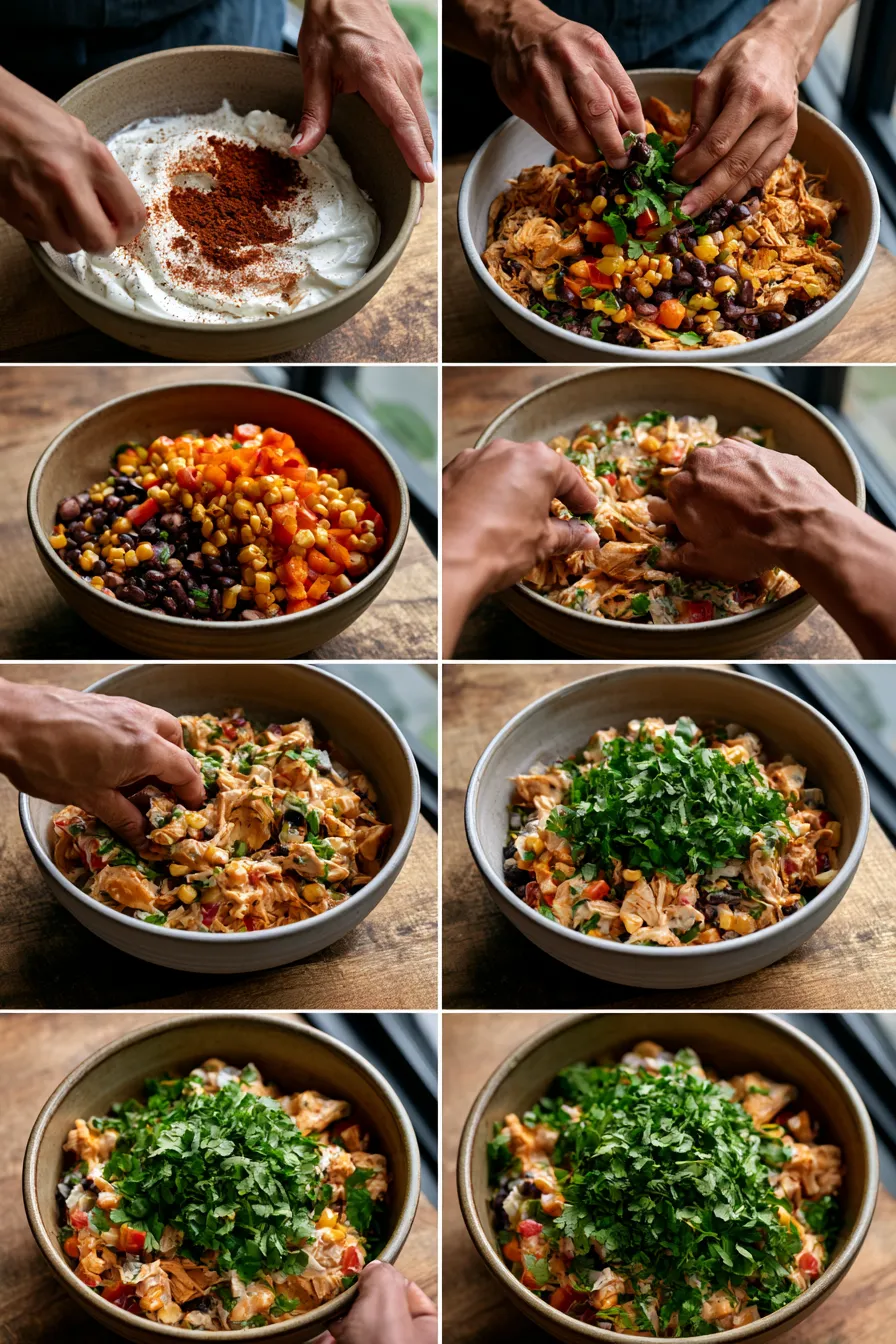 High-Protein Southwest Chicken Salad
