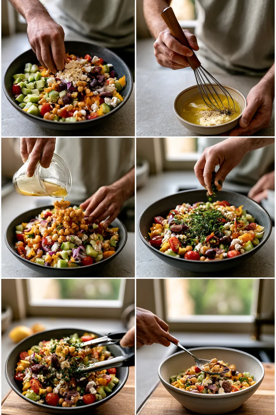 High Protein Vegetarian Salad