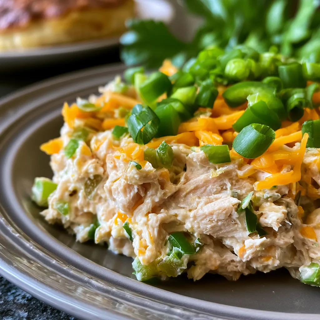 Jalapeno Popper Chicken Salad