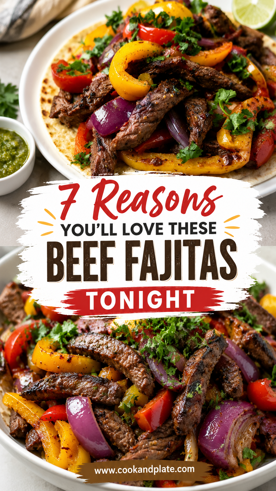 Sheet Pan Beef Fajitas