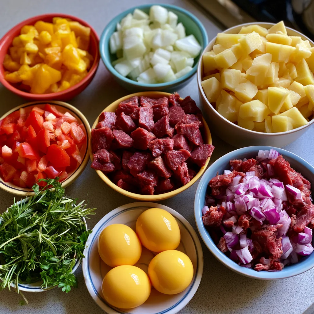 Smoked Beef and Potato