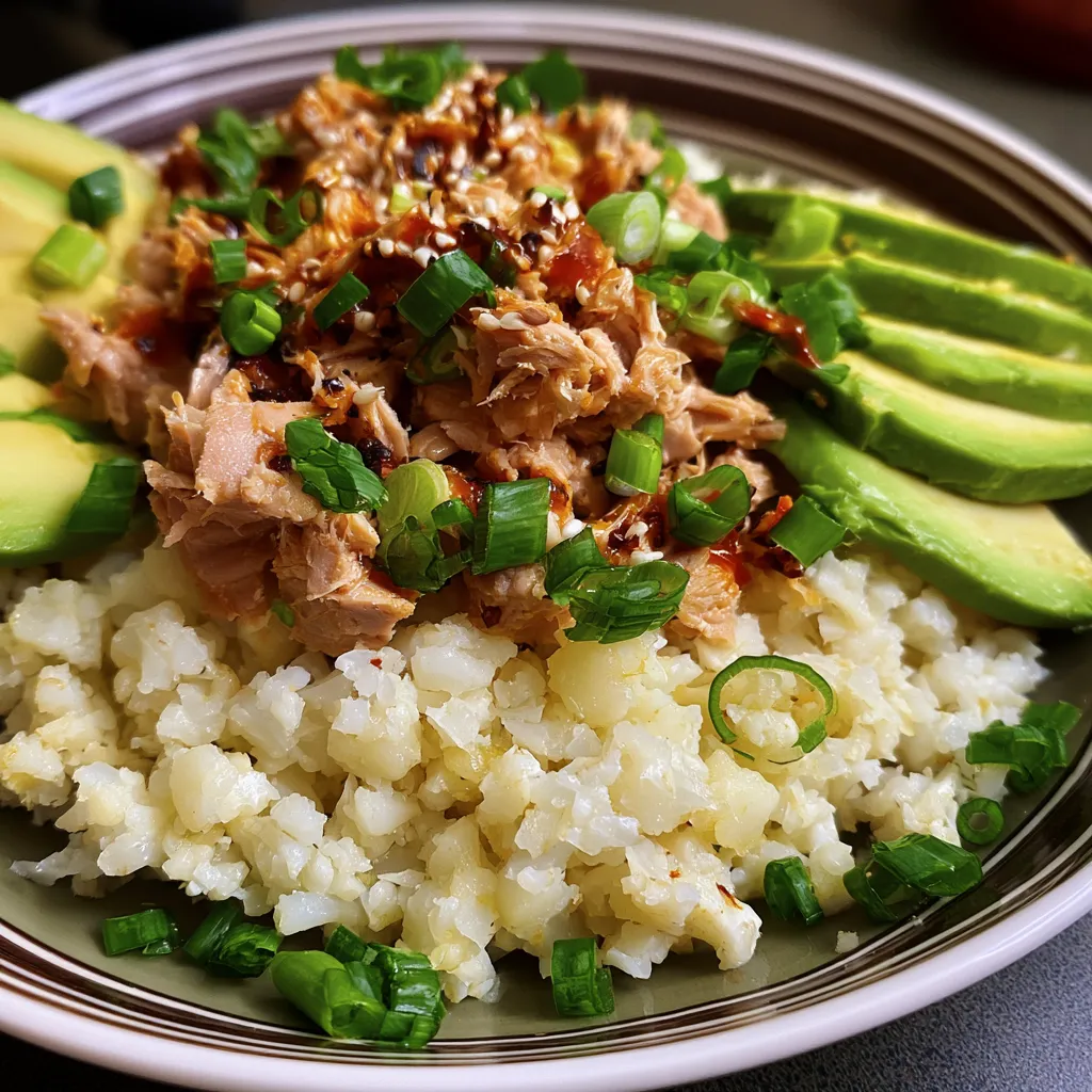 Spicy Tuna Rice Bowls