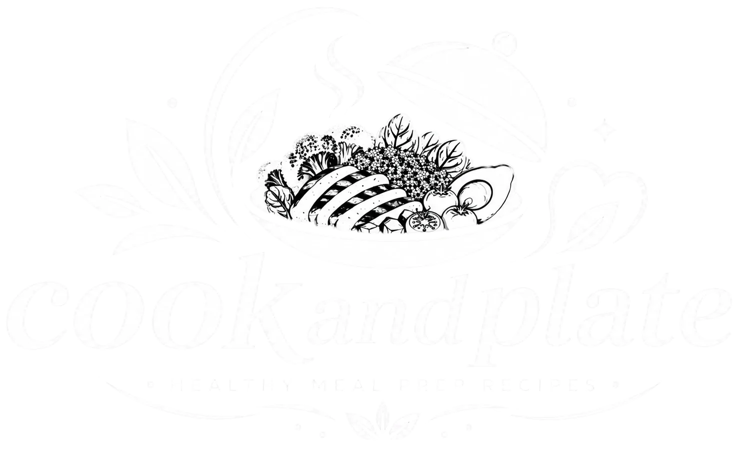 cookandplate.com white logo