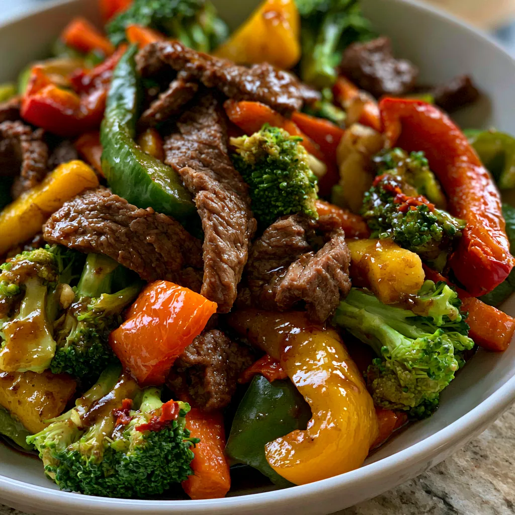 Beef Stir Fry with Vegetables