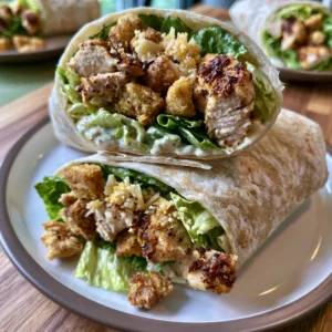 Crispy Chicken Wraps