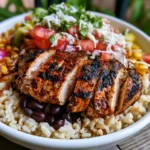 Grilled Chicken Burrito Bowls