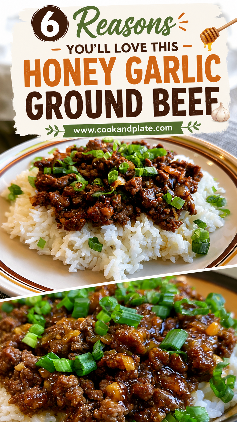 Honey Garlic Ground Beef