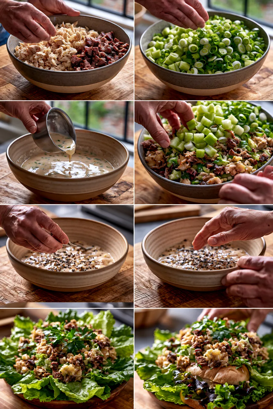Smoked Beef Ranch Chicken Salad