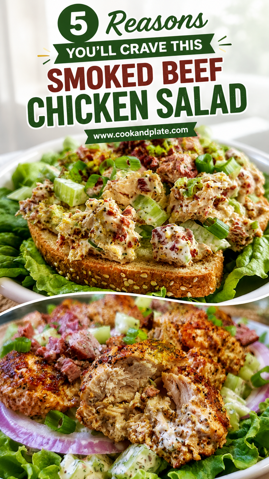 Smoked Beef Ranch Chicken Salad